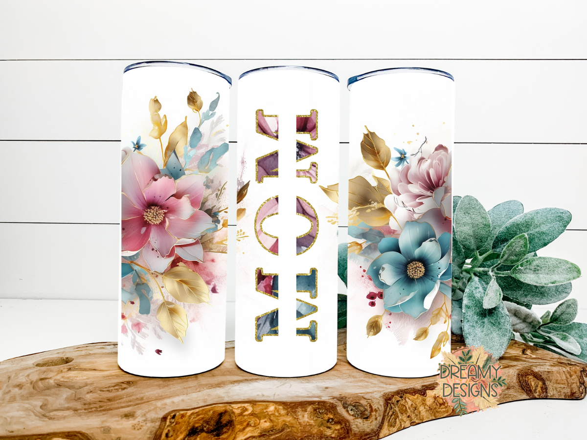 Mom Floral w Names
