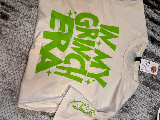 In my grinch era T-shirt LARGE