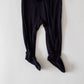 Pip + Phee - Bamboo Footed Sleeper | Night Black IN STOCK