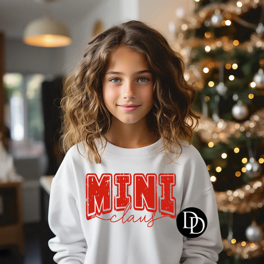 Mini Claus ( KIDS ) BLACK OR WHITE SHIRT OPTION