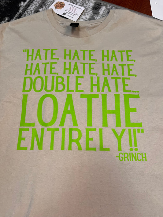 Hate hate hate T-shirt MEDIUM