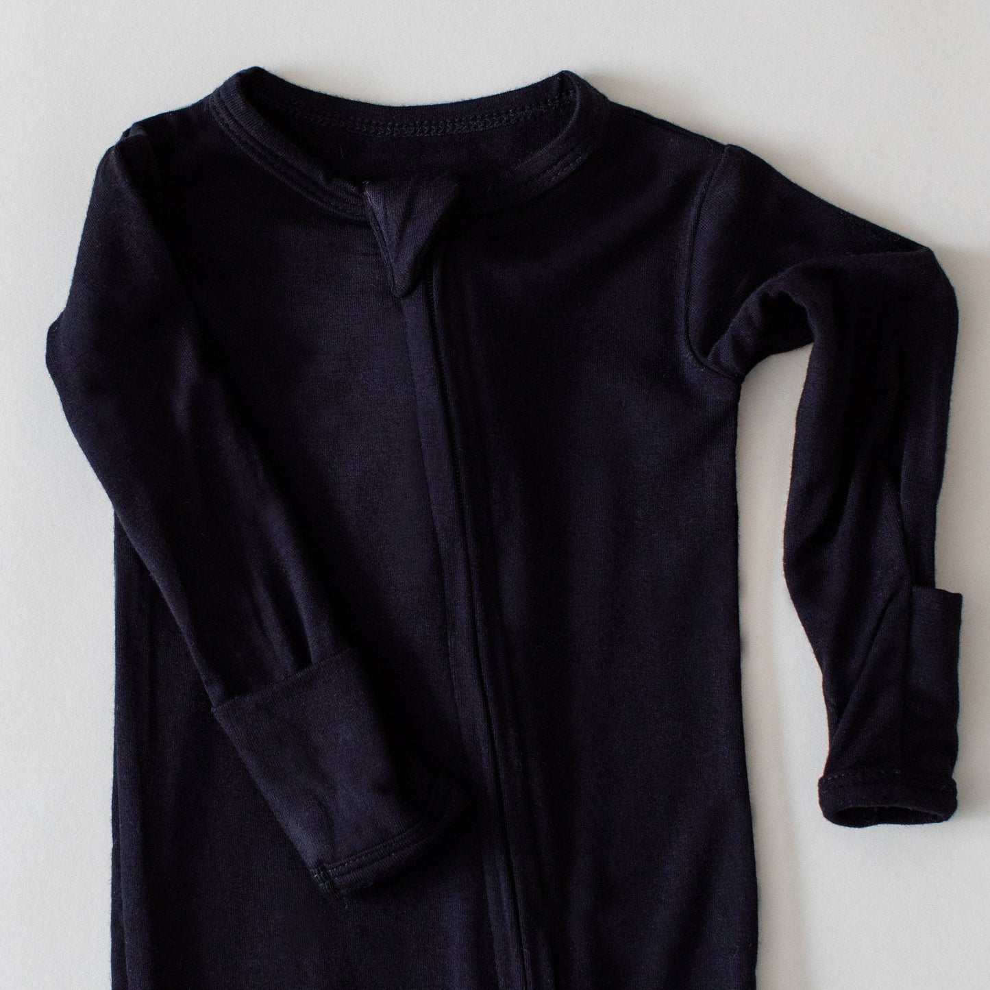 Pip + Phee - Bamboo Footed Sleeper | Night Black IN STOCK