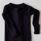 Pip + Phee - Bamboo Footed Sleeper | Night Black IN STOCK