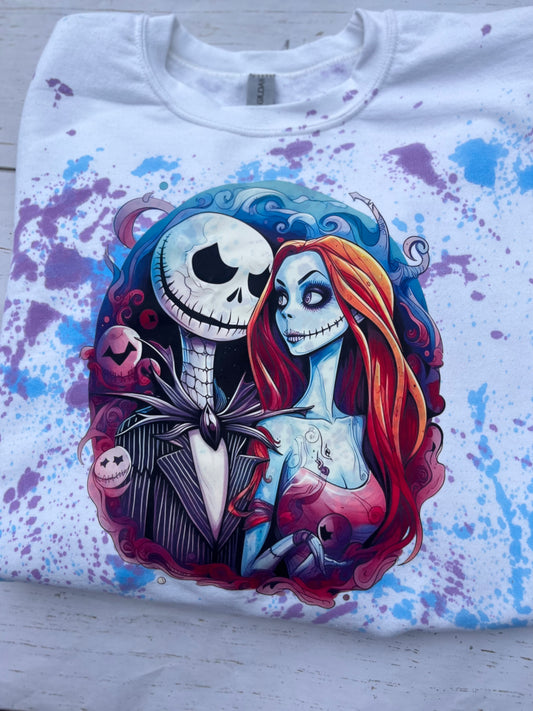 Jack and Sally purple and blue