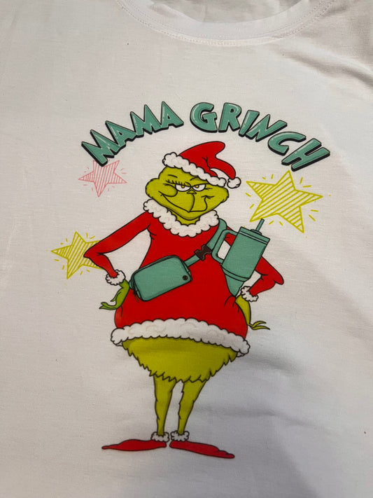 Mama grinch T-SHIRT LARGE