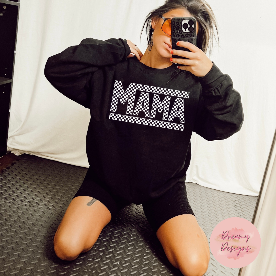 Mama checkered