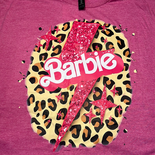 Barbie leopard T-shirt 3XL