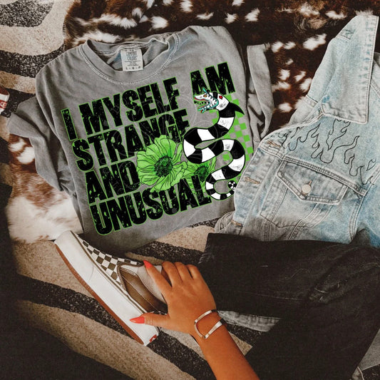 I myself am strange