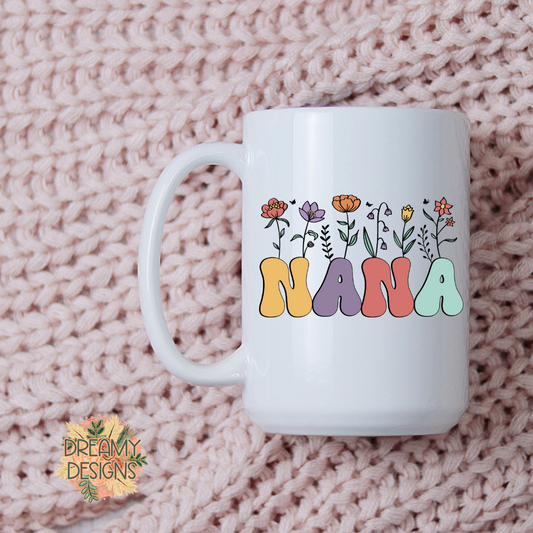 Nana floral pastel
