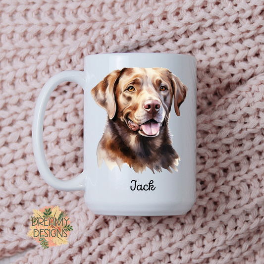 Chocolate Lab Customizable