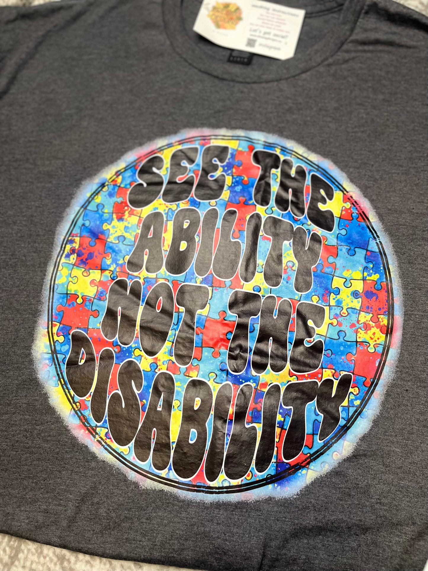 See the ability tshirt LARGE