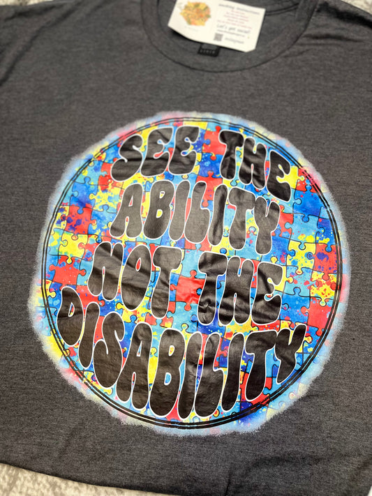 See the ability tshirt LARGE