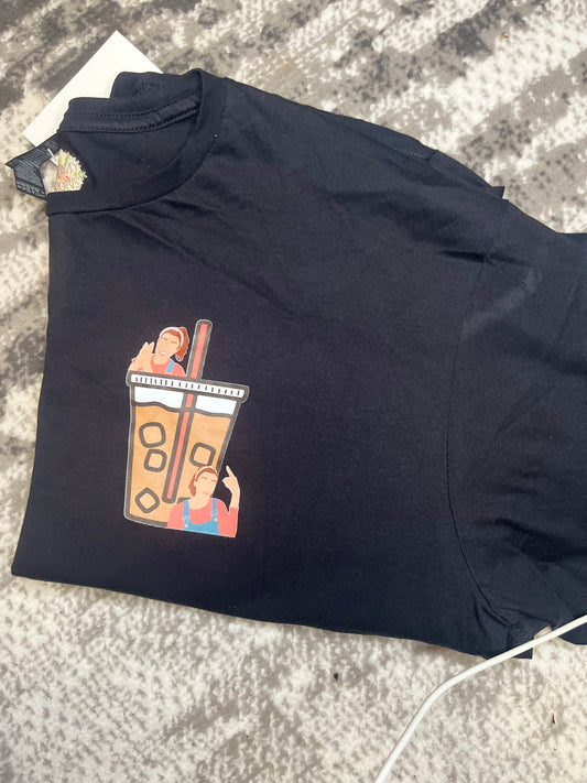 Miss Rachel and coffee T-shirt XL