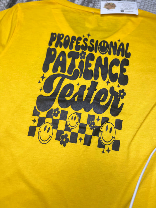 Paitence tester YELLOW YOUTH LARGE