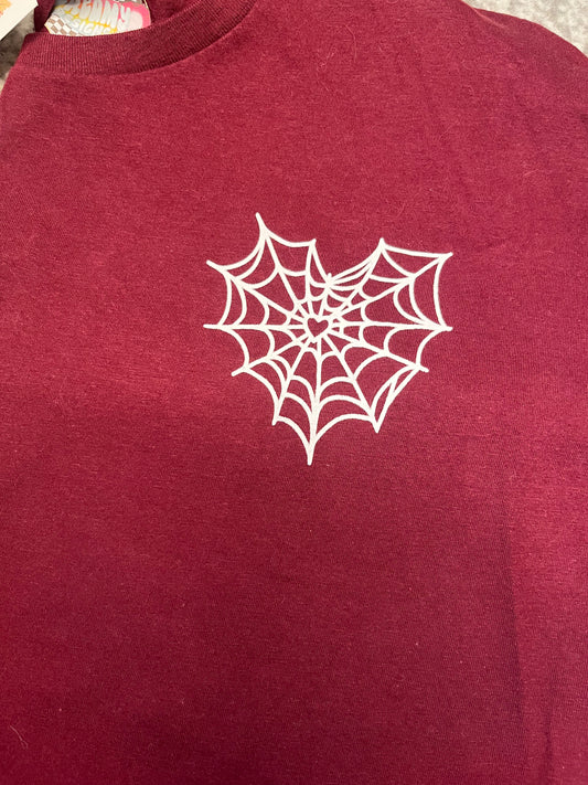 Talk spooky to me tshirt LARGE