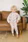 Little Joy Co. - Football Print Bamboo Crewneck & Joggers IN STOCK ON SALE