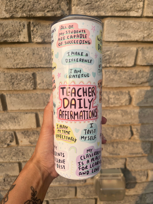 Teacher affirmations
