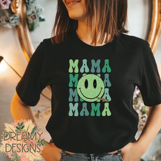 Mama green T-shirt