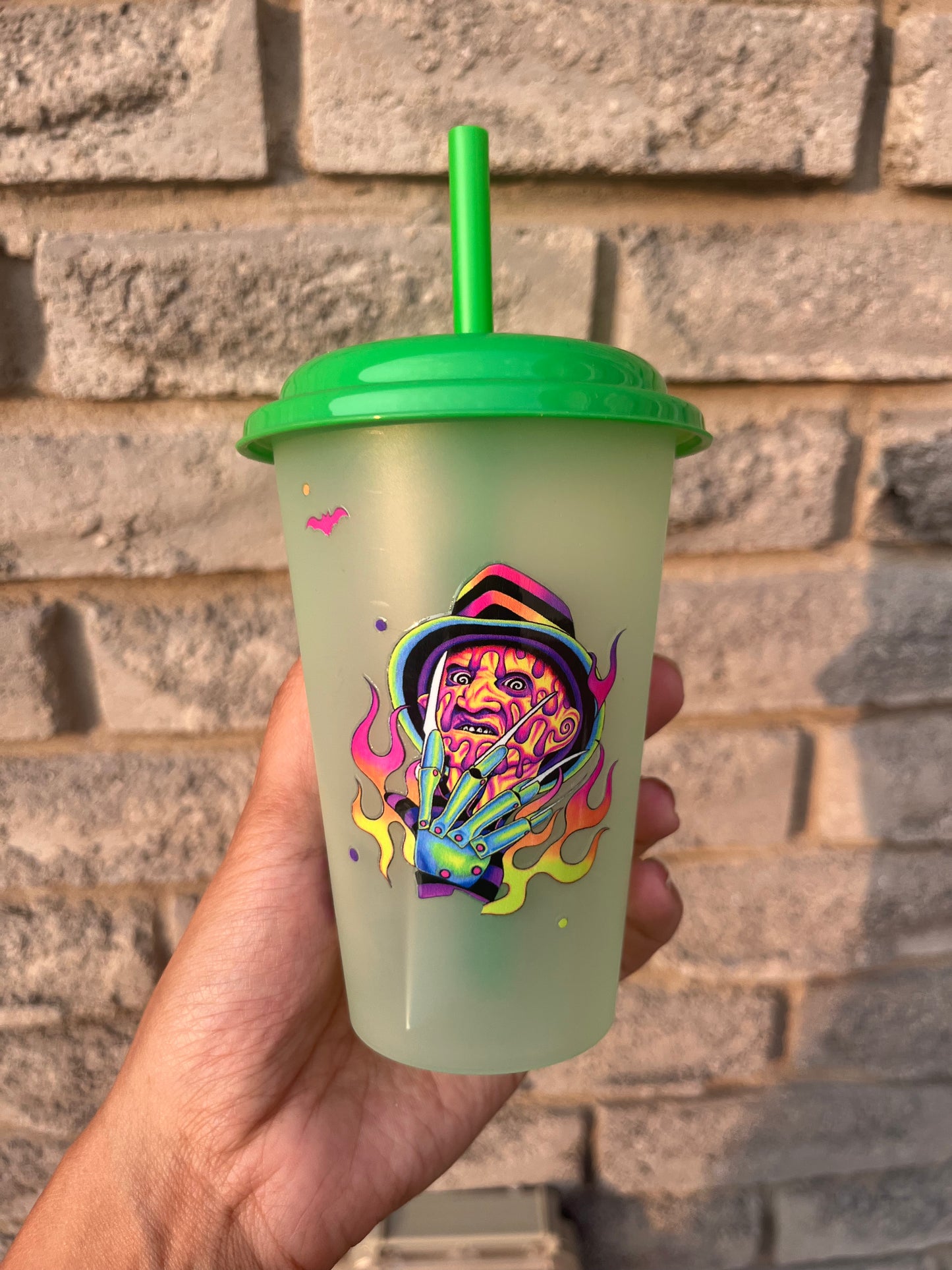 Horror 2 colour changing cup