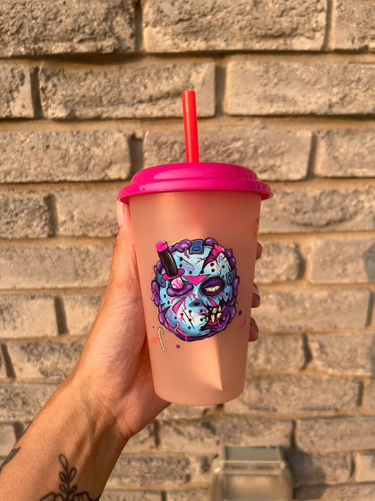 Horror 1 colour changing cup
