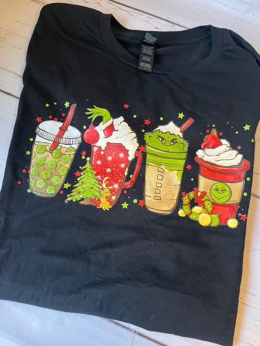Green guy coffee    T-SHIRT