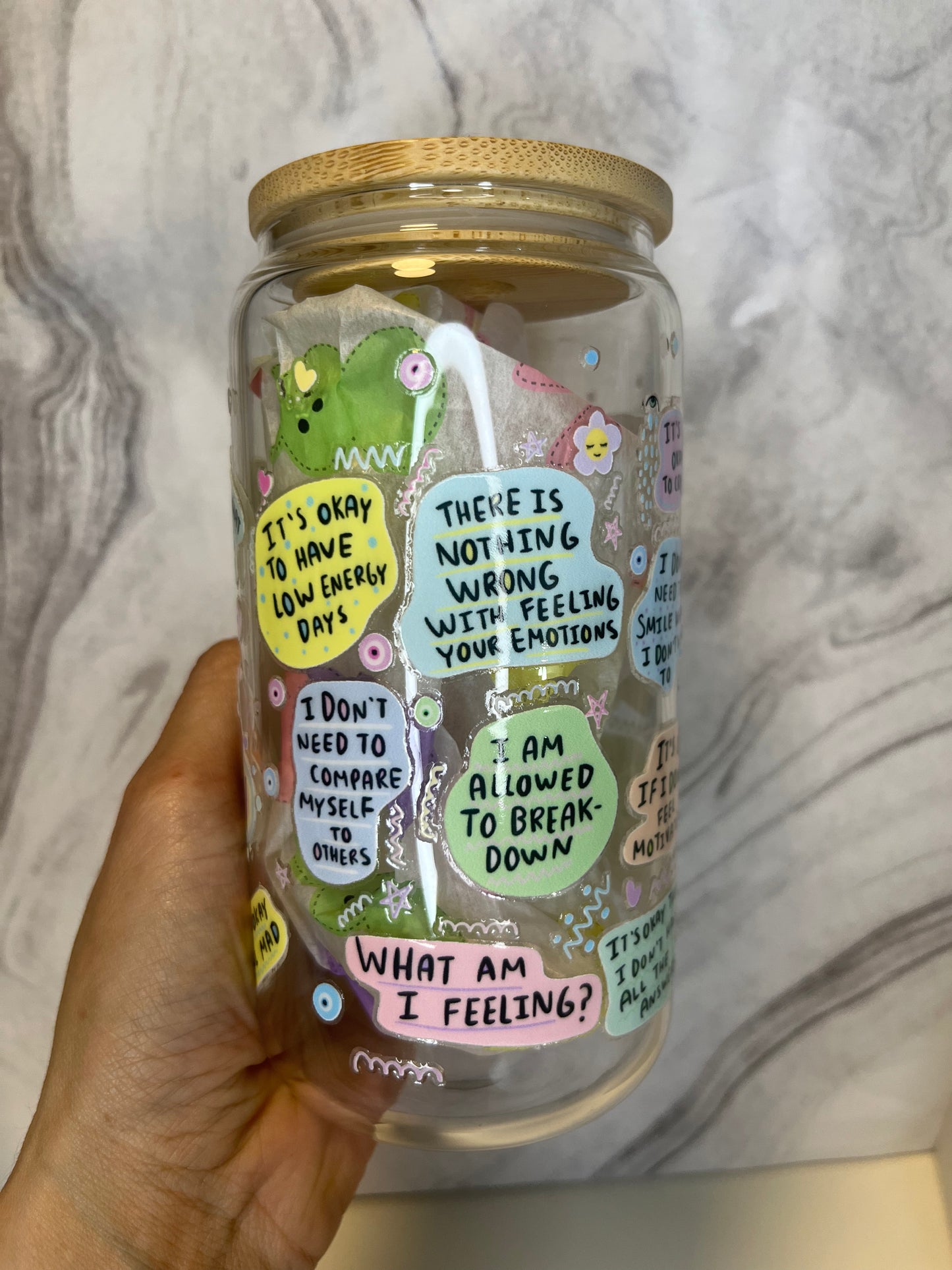 Mental breakdown cup