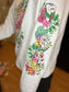 Conversation heart floral sweater