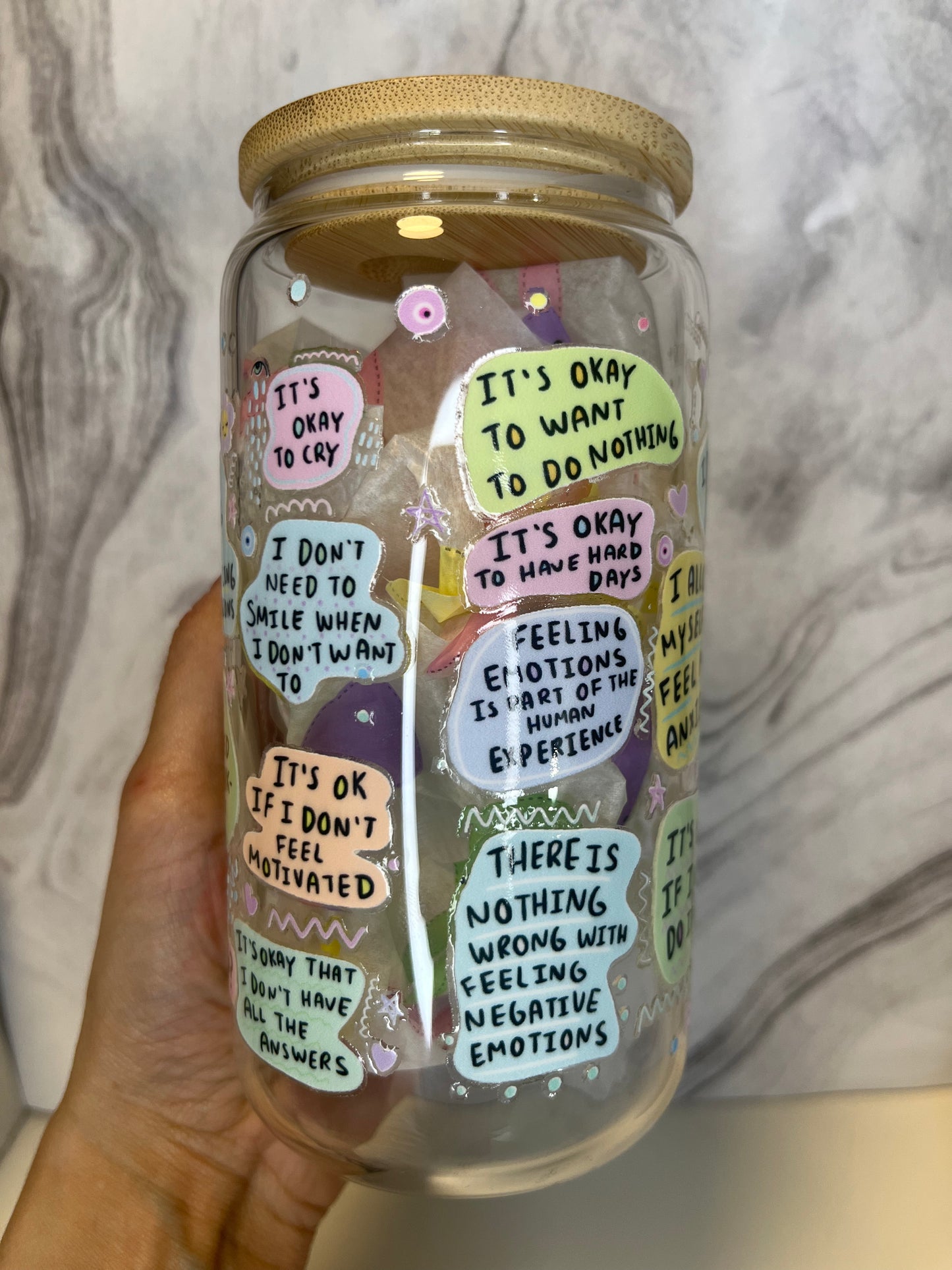 Mental breakdown cup